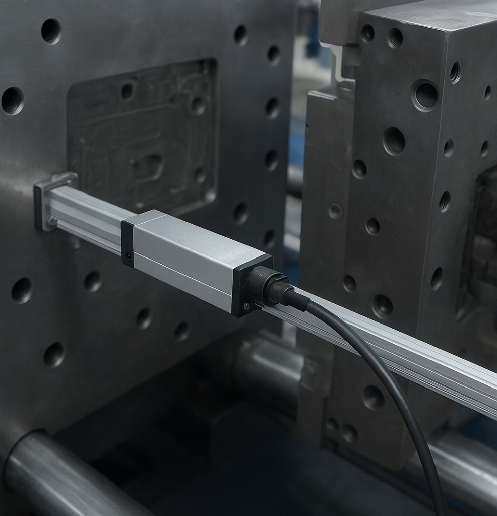 تأثیر خط کش دیجیتال بر ماشین تزریق پلاستیک